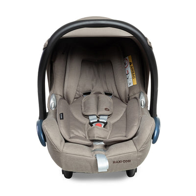 Bebê Conforto Maxi-Cosi CabrioFix com Base ISOFIX Twillic Truffle - Integração com travel system